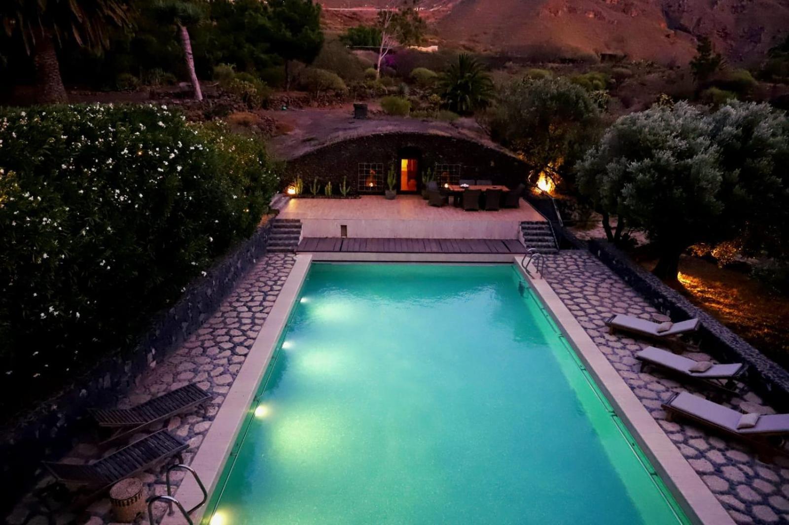 Luxury Villa In Nature With Swimming Pool Tenerife, Santiago Del Teide, With Sea And Mountain Views El Retamar 外观 照片